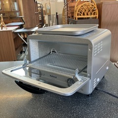 A2511-158 National オーブントースター NT-T39 2007年製 シルバー 250-1000W 松下電器 通電確認済み 中古美品の画像