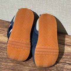 ミキハウス スニーカー ネイビー14cmの画像