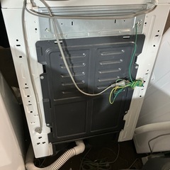 O 2511-233　Panasonic洗濯機5.0kg 動作確認済み　キズ汚れ有りの画像