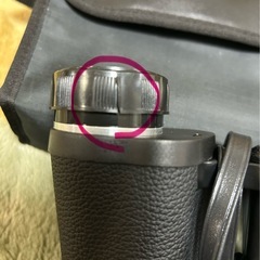 美品✨双眼鏡&ケース付きの画像