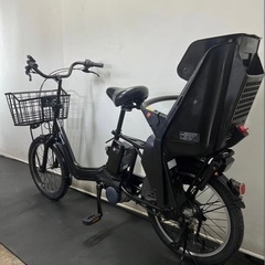 1年保証　新型　パナソニック　ギュット　20インチ　黒色　電動アシスト自転車 g1115の画像