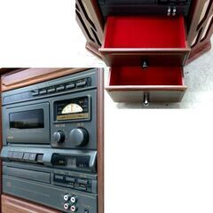 CDのみジャンク COLUMBIA マルチプレーヤー GP-70 ステレオシステム レコード カセットテープ ラジオ CD オーディオ 札幌市 中央区 南12条の画像