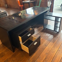 デスクテーブルロング！の画像