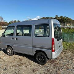 トランポ・車中泊　錆少ない　サンバー　MT　TV1　　二駆の画像