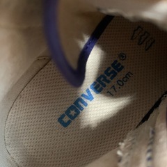 CONVERSE オールスター レインボー柄 17cmの画像