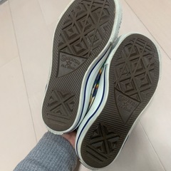CONVERSE オールスター レインボー柄 17cmの画像