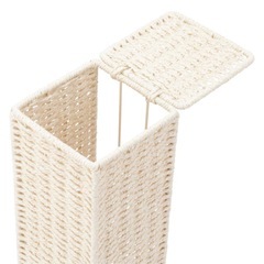 タワー型トイレットペーパー収納 (ライラ ナチュラル)の画像