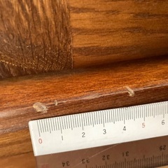 【大型】「㈱大雪木工」キャビネット　幅 149.5cm × 高さ 105.5cm × 奥行 44.8cm ☆ USEDの画像