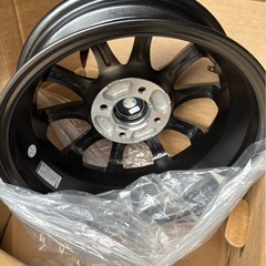 【新品未使用】ガンメタホイール4本の画像