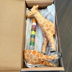 【ペーパーホルダー】 キリン  美品  箱有り  未使用の画像