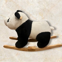 （希少品）　パンダ　木馬　赤ちゃん　乗り物の画像