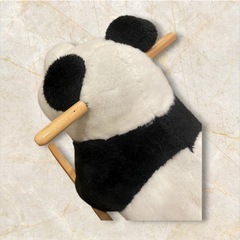 （希少品）　パンダ　木馬　赤ちゃん　乗り物の画像