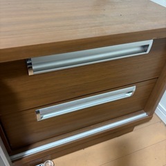 【美品】MUJI 無印良品 オーク材 TVボード ローボード テレビ台の画像