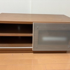 【美品】MUJI 無印良品 オーク材 TVボード ローボード テレビ台の画像