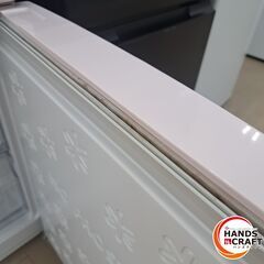 ✨ハイアール　中古　JR-NF148B　ノンフロン冷凍冷蔵庫　148ℓ　2021年製　６ヶ月保証　ピンク色✨うるま市田場✨の画像