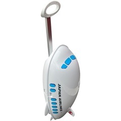 （入手困難）JAL 日本航空 飛行機型　スーツケース　キャリーケースの画像