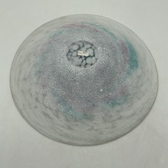 花器 ピンク×ブルー スパイラル柄　の画像