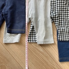 西松屋 レギンス パンツ 80 ４枚の画像