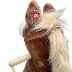 （希少品）　音の鳴る木馬　赤ちゃん　乗り物　動作確認済み　電池新品の画像