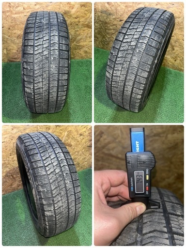 BS VRX2 205/60R16 21年 2本 7mm