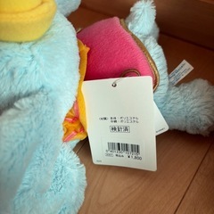 【新品】 シェリーメイ、プーさん、ダンボのぬいぐるみの画像