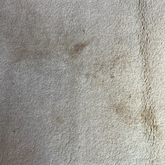 無料　ホワイト　ラグ　汚れあり
の画像