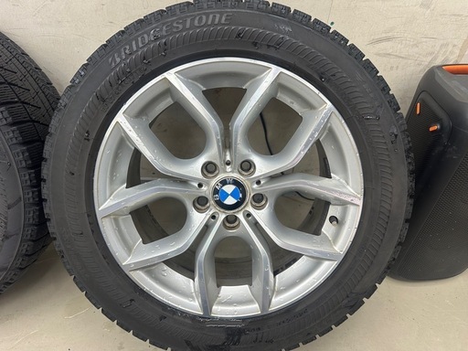BMW純正アルミとスタッドレス4本セット