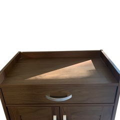 シューズボックス　ブラウン　幅60の画像