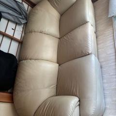ソファ 3人がけ 美品 取りに来れる方 の画像