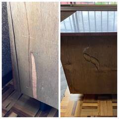 レトロ事務机【無料】の画像