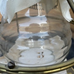 ニッセン　IS-3 DX型　FREESIA ゴールドフレーム 石油ストーブ　ジャンク品扱い 昭和レトロ アンティーク 自然通気形開放式の画像