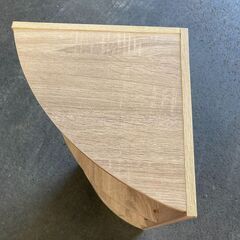 木目3段ボックスの画像