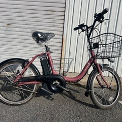 🉐462🉐バッテリー長持ち🉐🉐 YAMAHA PAS 20インチ電動自転車🈹現車確認🉑の画像