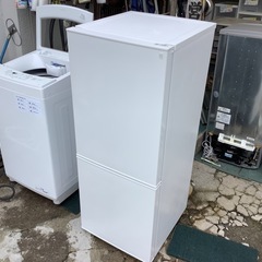 【リサイクルサービス八光】2023年製　ニトリ140L 霜取り不要 2ドア冷蔵庫 WH(NTR-140) 　の画像