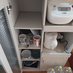 2020年ナフコで購入食器棚の画像