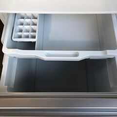 Hisense★ハイセンス 冷凍冷蔵庫 HR-D2801W 282L 3ドア 2021年製 ホワイト 白物家電 中古の画像