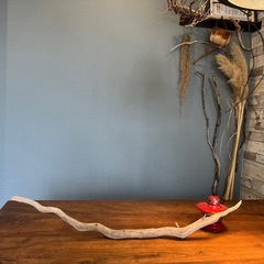 2.なみなみ〜小枝付き流木…天然物、インテリア、オブジェの画像