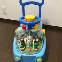 トーマス　手押し車　おもちゃ　乗り物の画像