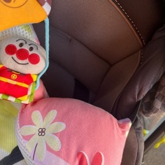 コンビベビーカー　背面クッションやカバー、おもちゃ付きの画像