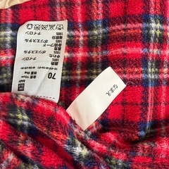70サイズ　防寒服　ベビー　使用感あり　転売禁止の画像