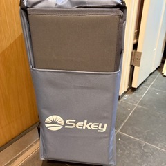Sekey キャリーカート ワゴン 特大タイプ 大容量300L 耐荷重200kg 長物対応 ブレーキ付き 大型タイヤ コンパクト収納　の画像