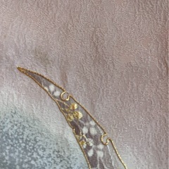 正絹 訪問着 ピンク系 美品 成人式・入学式などにの画像