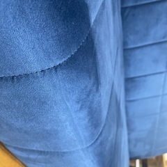 商談中　ベッドにもなります‼︎　ネイビー　使用期間約1年　服部家具　の画像