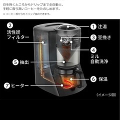 パナソニック 全自動コーヒーメーカー の画像