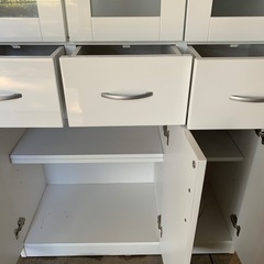 食器棚　キッチンボード　幅90の画像