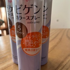 ビゲンカラースプレー　5本の画像