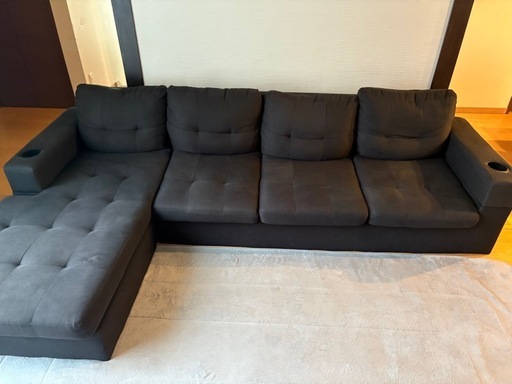 組み換え可能　三人掛けソファー