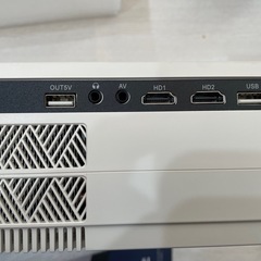 (取引決定)DBPOWER プロジェクター 8000ルーメン スクリーン付の画像