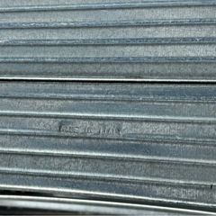 【決まりました】メタルシステム スチールシェルフ metal system ラック 4段ラック スチールラック 完成品 mw0797の画像