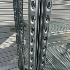 【決まりました】メタルシステム スチールシェルフ metal system ラック 4段ラック スチールラック 完成品 mw0797の画像